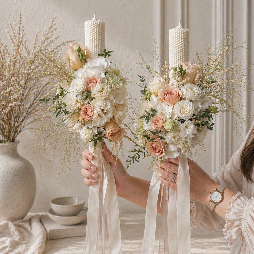 Lumanare cununie Bucuresti Timeless Vows