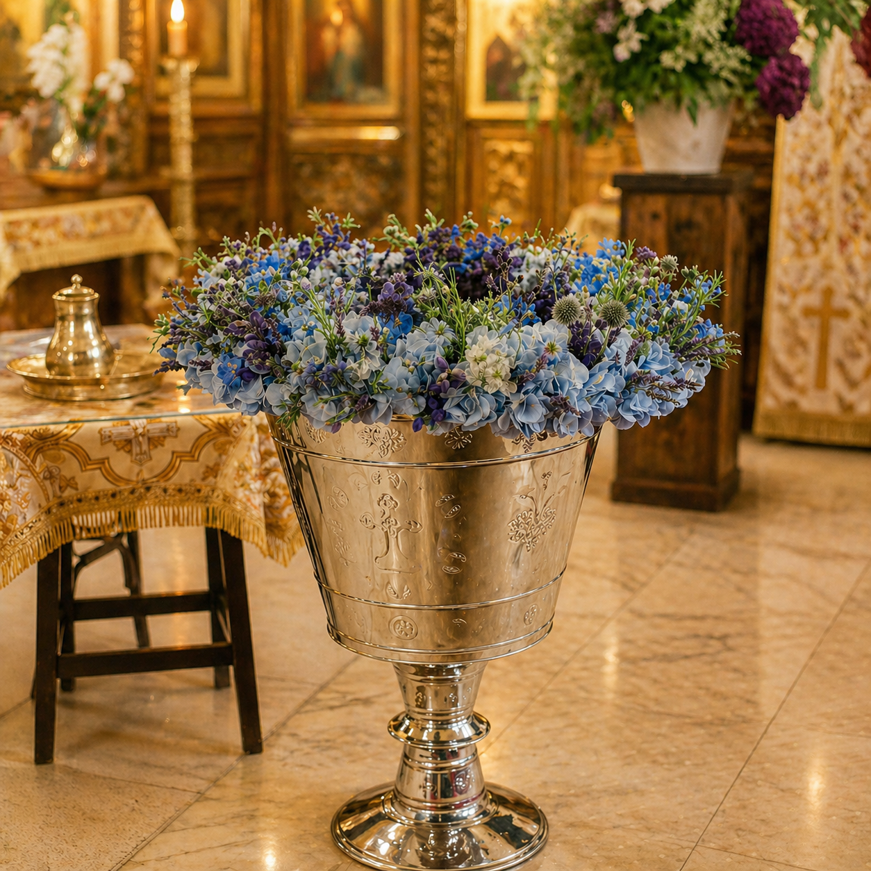 Cristelnita Bucuresti Blue Reverie