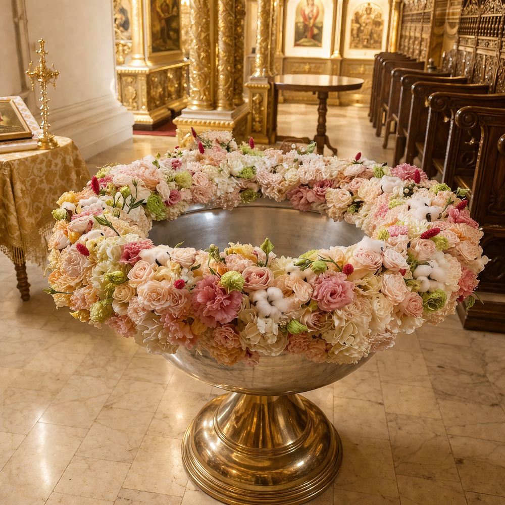 Cristelnita Bucuresti Pastel Baptism