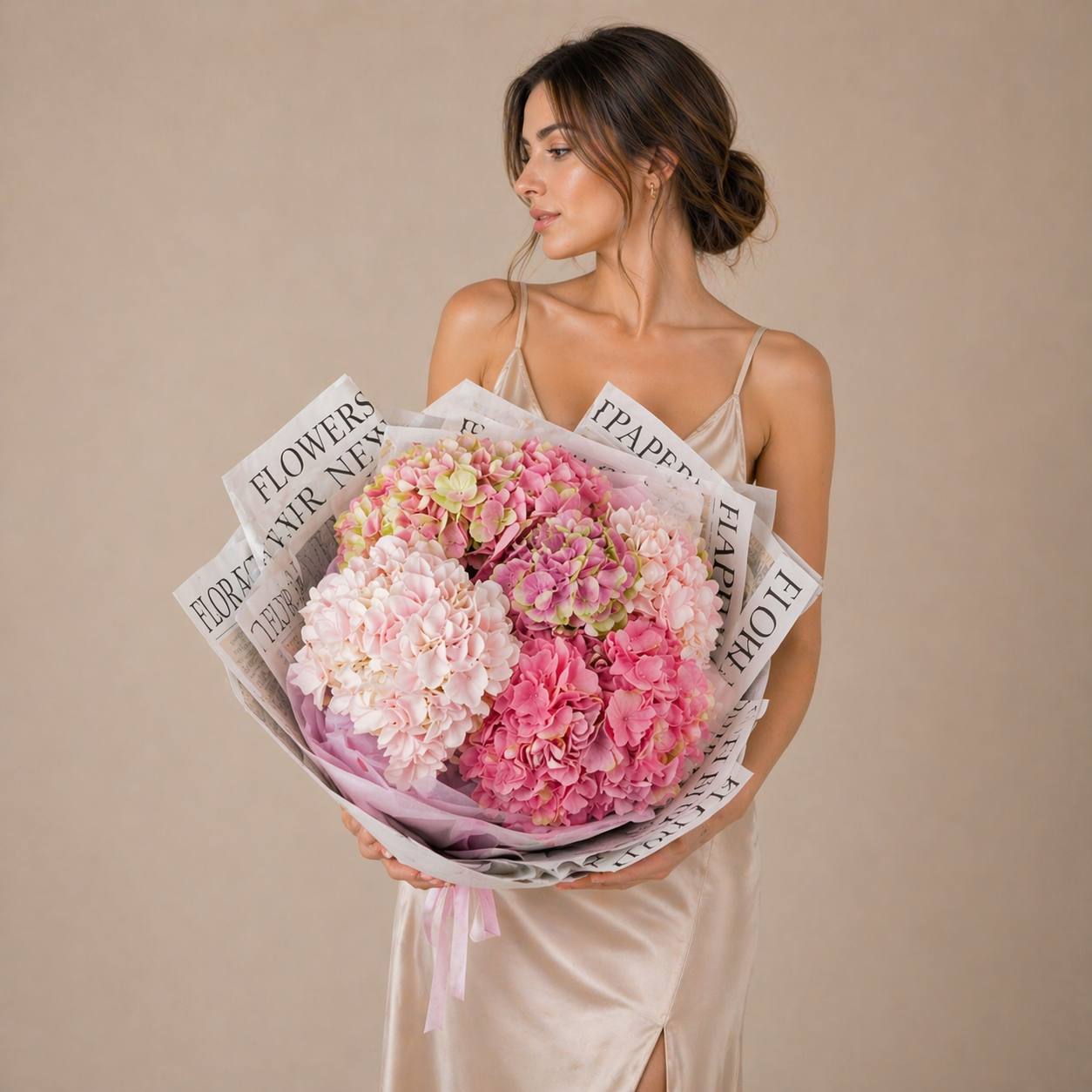 Buchet hortensia land
