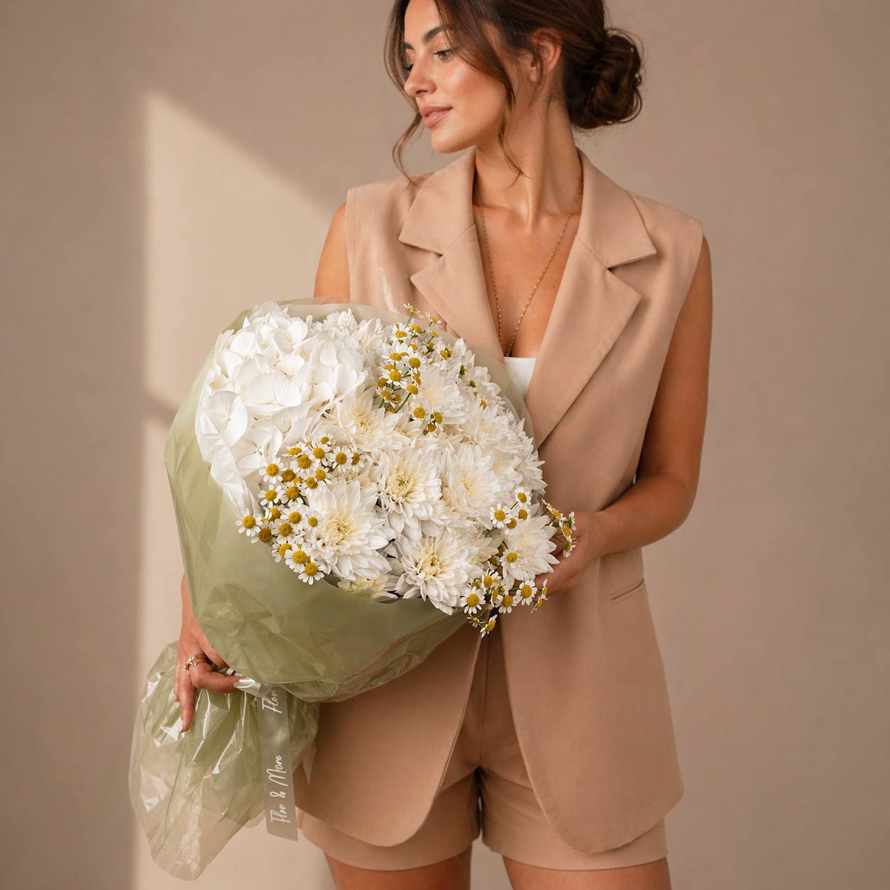 Buchet mixt crizanteme Boston