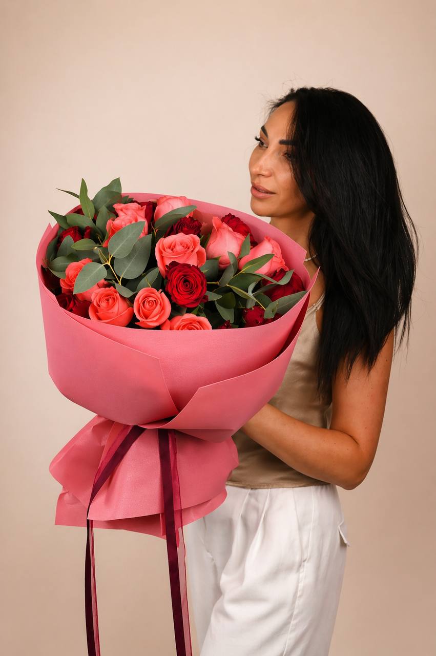 Buchet mixt de flori Nice