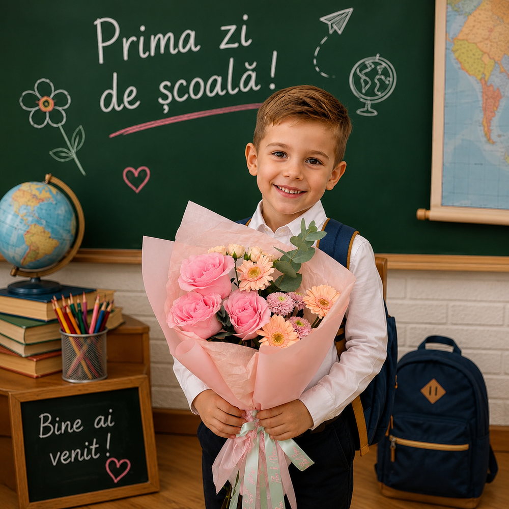 Buchet First Day Smile Bucuresti