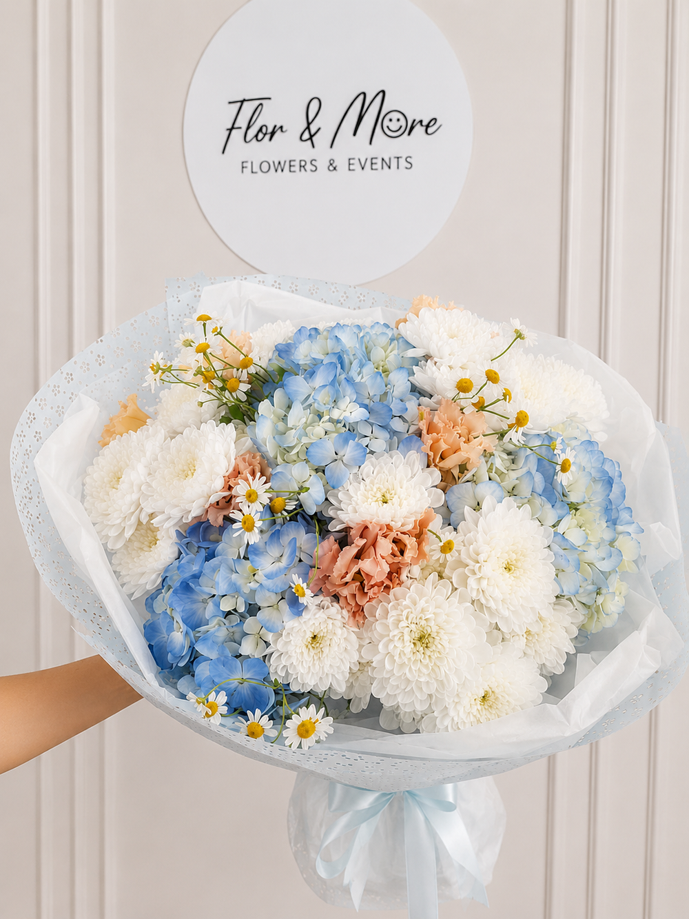 Buchet Blue Serenity București