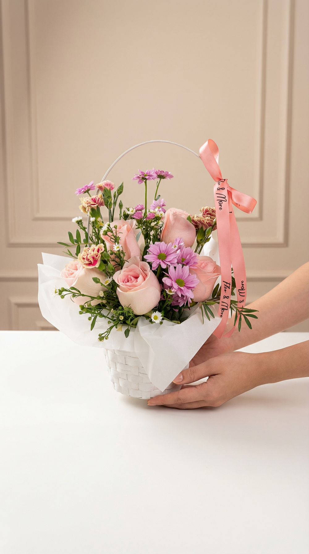 Aranjament Bucuresti Blush Harmony