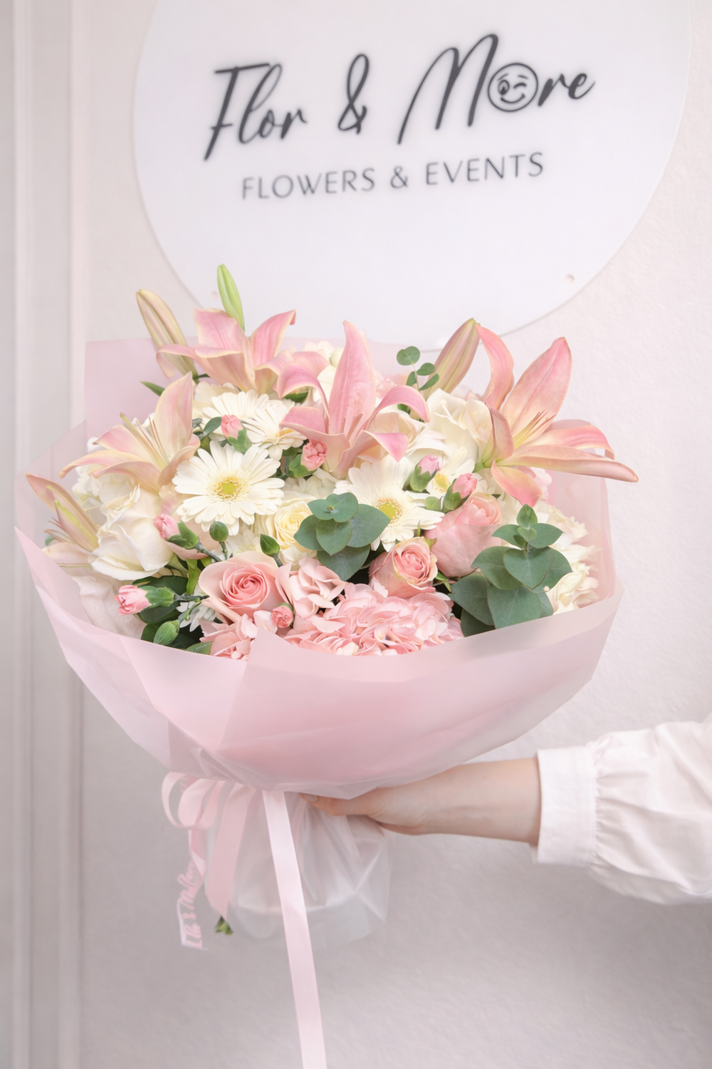 Buchet premium Bucuresti Pink Serenity