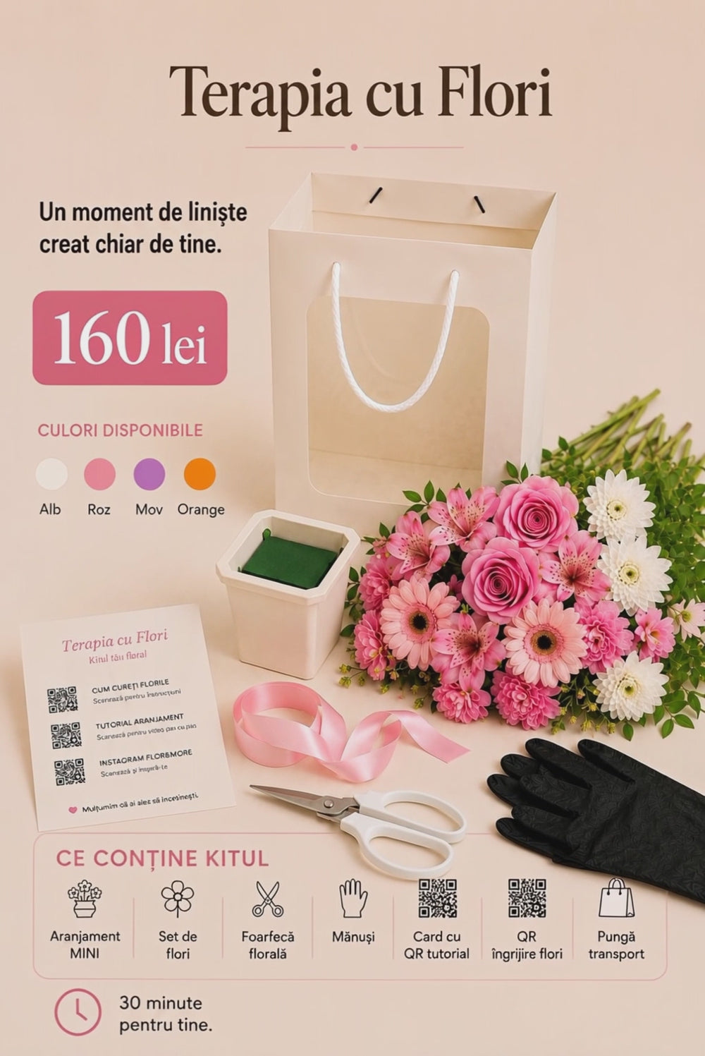 Atelier floral la tine acasă