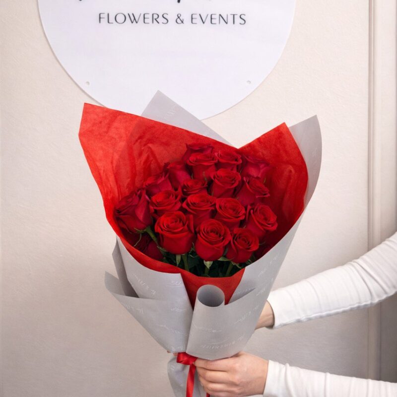 Buchet trandafiri  BLACKJACK