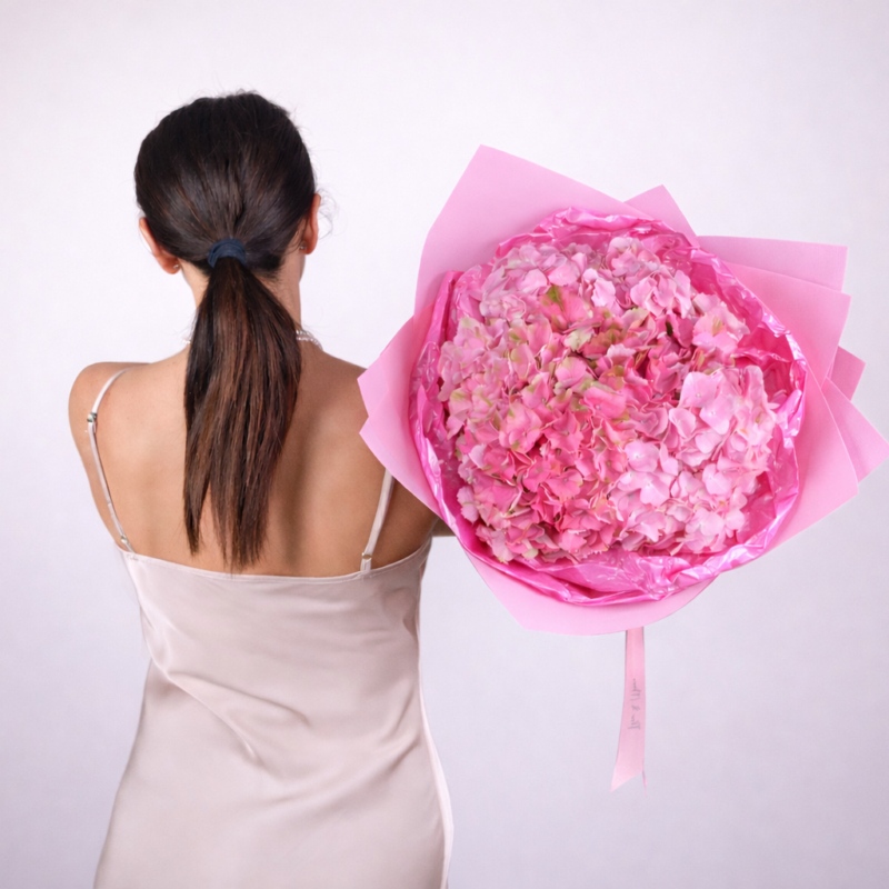 Buchet hortensii LOLLY POP